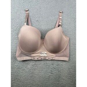 Bebe intimates push up logo bra mesh 38d
